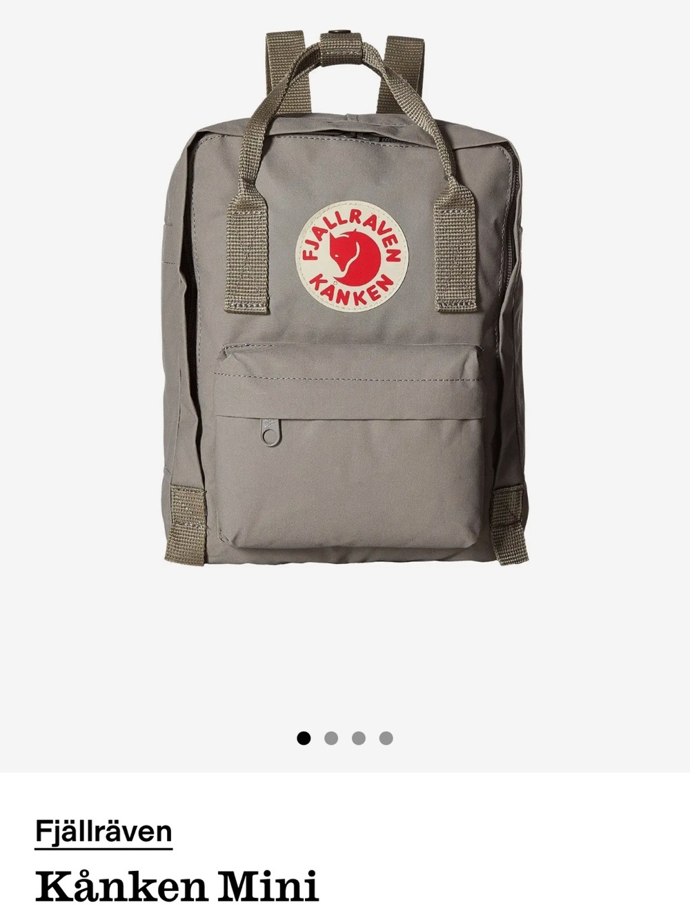 Kånken Mini Backpack fog